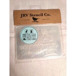 NEW JRV  mini Set Of 8  Spring Easter  Stencils Each Stencil 5.5" X 4" Bunny